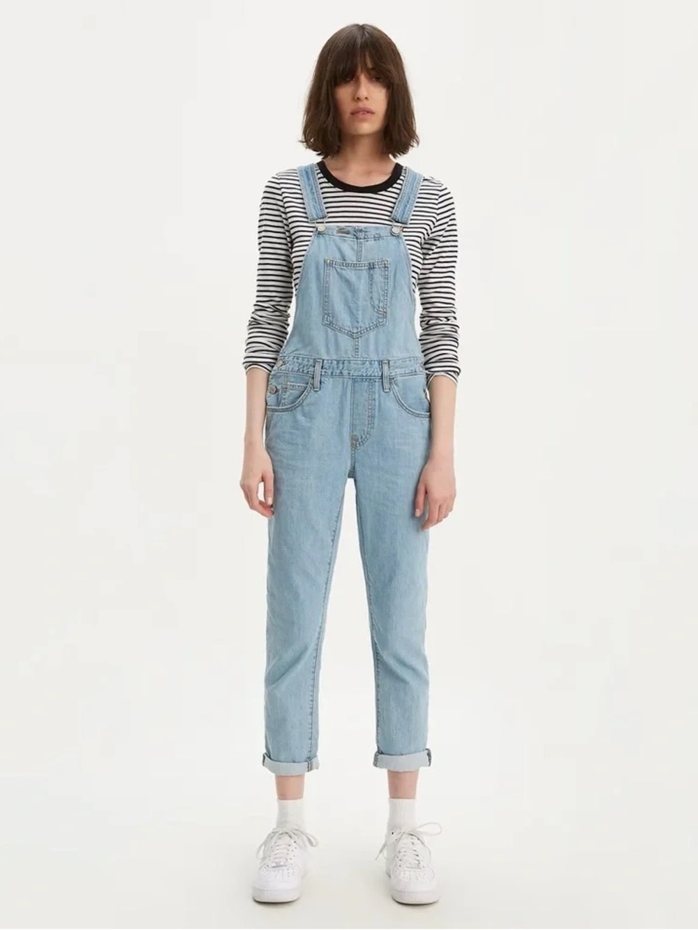 NWT Levi’s Women’s Original Overall Jeans, style/PC9 36133-0006 Large Denim